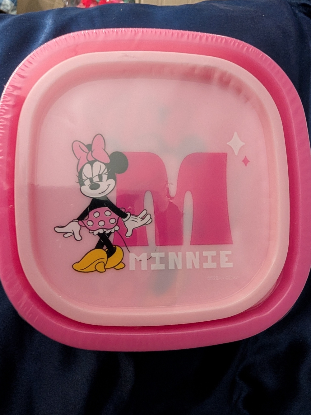Disney Minnie Mouse Pink  Storage Bowl